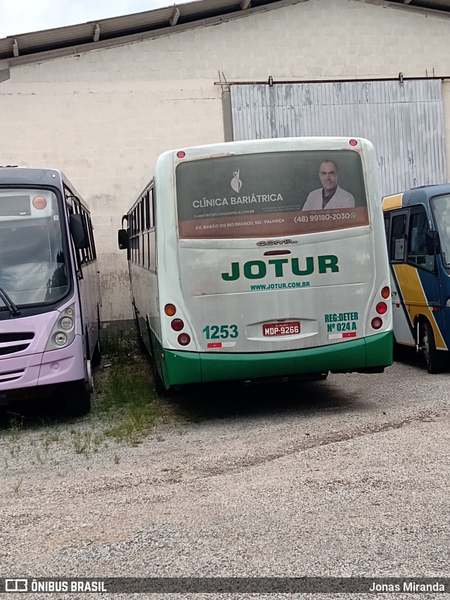 Jotur - Auto Ônibus e Turismo Josefense 1253 na cidade de São José, Santa Catarina, Brasil, por Jonas Miranda. Número da foto: #8763765.