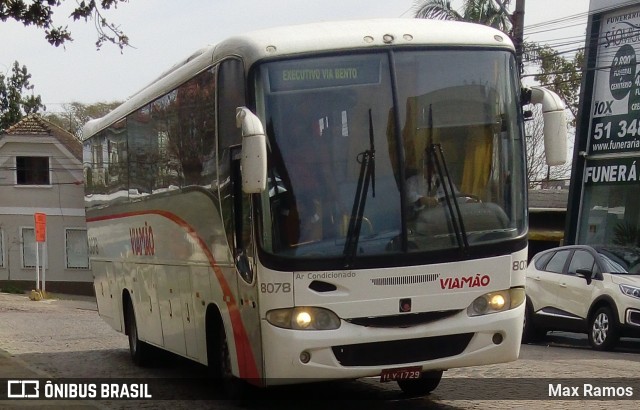 Empresa de Transporte Coletivo Viamão 8078 na cidade de Viamão, Rio Grande do Sul, Brasil, por Max Ramos. Número da foto: #8763586.