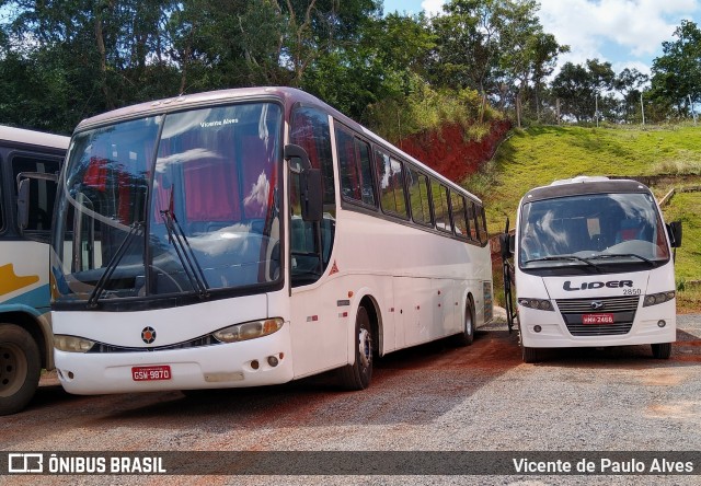 Líder Turismo 9870 na cidade de Lagoa da Prata, Minas Gerais, Brasil, por Vicente de Paulo Alves. ID da foto: 8765345.