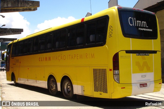 Viação Itapemirim 9029 na cidade de Rio de Janeiro, Rio de Janeiro, Brasil, por Rafael H.. ID da foto: 8763796.