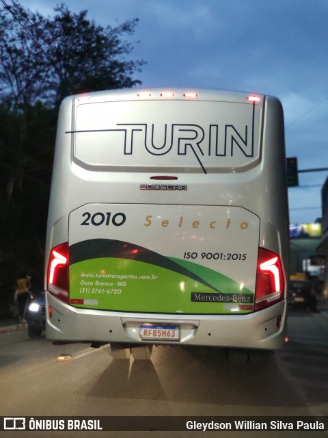 Turin Transportes 2010 na cidade de Congonhas, Minas Gerais, Brasil, por Gleydson Willian Silva Paula. Número da foto: #8763335.