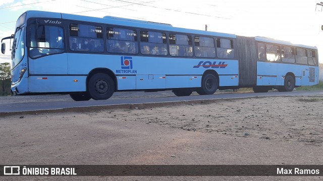 SOUL - Sociedade de Ônibus União Ltda. 7492 na cidade de Alvorada, Rio Grande do Sul, Brasil, por Max Ramos. ID da foto: 8763726.