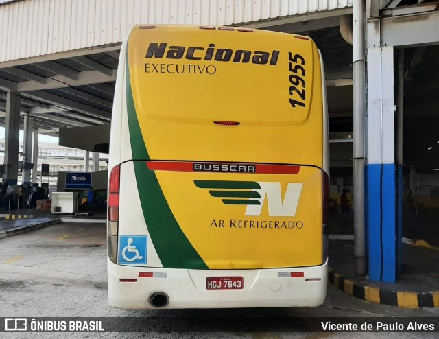 Viação Nacional 12955 na cidade de Rio de Janeiro, Rio de Janeiro, Brasil, por Vicente de Paulo Alves. Número da foto: #8765459.