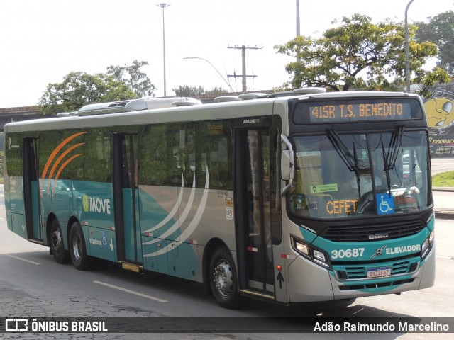 Expresso Luziense > Territorial Com. Part. e Empreendimentos 30687 na cidade de Belo Horizonte, Minas Gerais, Brasil, por Adão Raimundo Marcelino. ID da foto: 8768342.