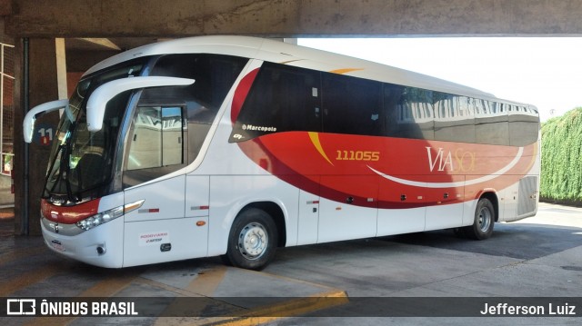 ViaSol Transportes Rodoviários 111055 na cidade de Limeira, São Paulo, Brasil, por Jefferson Luiz. Número da foto: #8768448.