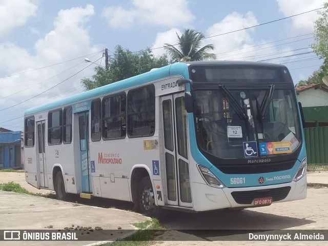 Reunidas Transportes >  Transnacional Metropolitano 56061 na cidade de Bayeux, Paraíba, Brasil, por Domynnyck Almeida. ID da foto: 8766191.