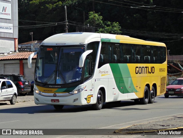 Empresa Gontijo de Transportes 18560 na cidade de Ilhéus, Bahia, Brasil, por João Victor. ID da foto: 8766415.