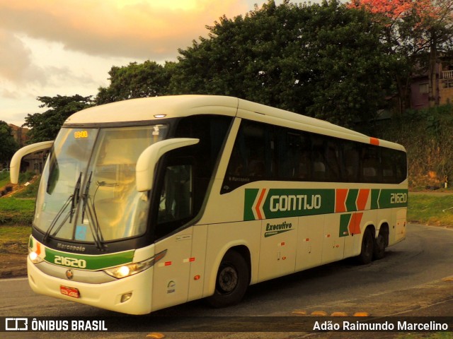 Empresa Gontijo de Transportes 21620 na cidade de Belo Horizonte, Minas Gerais, Brasil, por Adão Raimundo Marcelino. Número da foto: #8768557.
