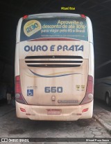 Viação Ouro e Prata 660 na cidade de Xinguara, Pará, Brasil, por Misael Rosa Souza. Número da foto: #:id.
