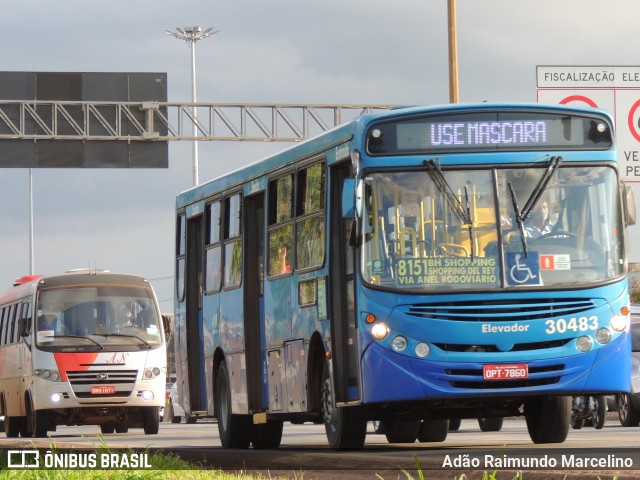 Auto Omnibus Nova Suissa 30483 na cidade de Belo Horizonte, Minas Gerais, Brasil, por Adão Raimundo Marcelino. ID da foto: 8770634.