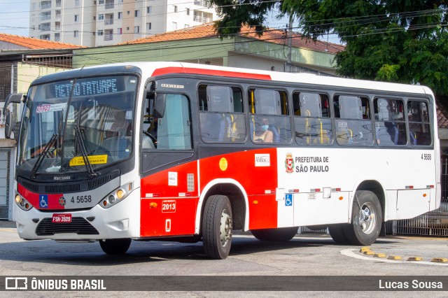 Allibus Transportes 4 5658 na cidade de São Paulo, São Paulo, Brasil, por Lucas Sousa. Número da foto: #8769580.