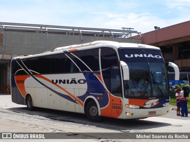 Expresso União 10066 na cidade de Rio de Janeiro, Rio de Janeiro, Brasil, por Michel Soares da Rocha. Número da foto: #8769094.