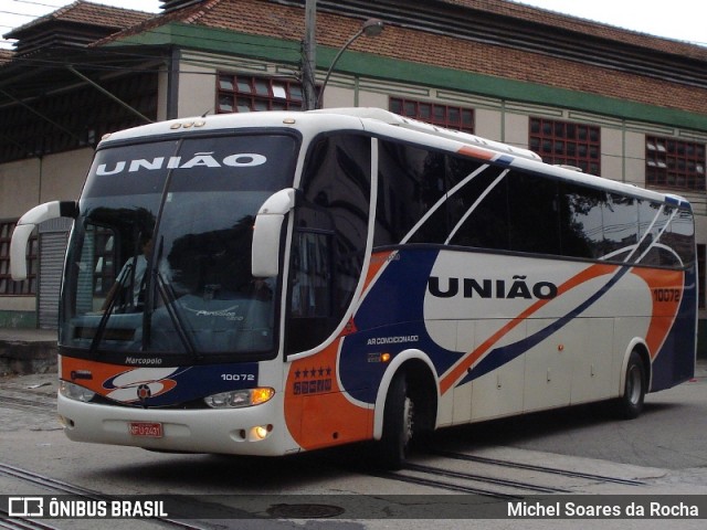 Expresso União 10072 na cidade de Rio de Janeiro, Rio de Janeiro, Brasil, por Michel Soares da Rocha. Número da foto: #8769103.