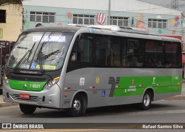Transcooper > Norte Buss 1 6021 na cidade de São Paulo, São Paulo, Brasil, por Rafael Santos Silva. Número da foto: #8770506.