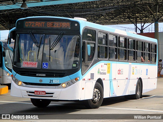 Aliança Transportes Urbanos 21404 na cidade de Fortaleza, Ceará, Brasil, por Willian Pontual. ID da foto: 8770351.