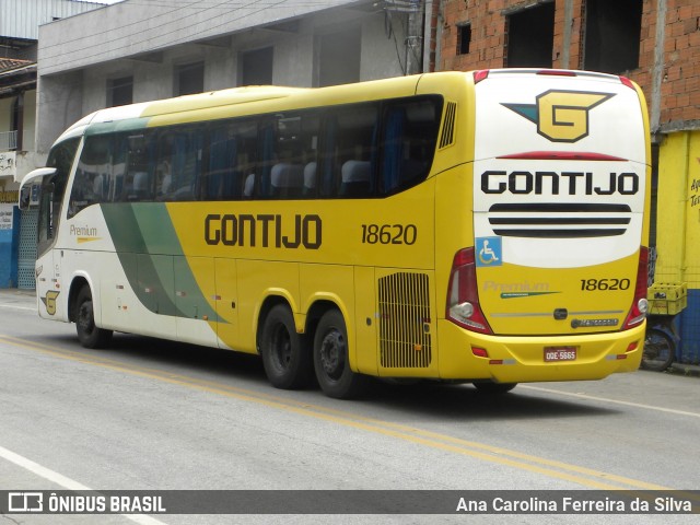 Empresa Gontijo de Transportes 18620 na cidade de Timóteo, Minas Gerais, Brasil, por Ana Carolina Ferreira da Silva. ID da foto: 8769819.