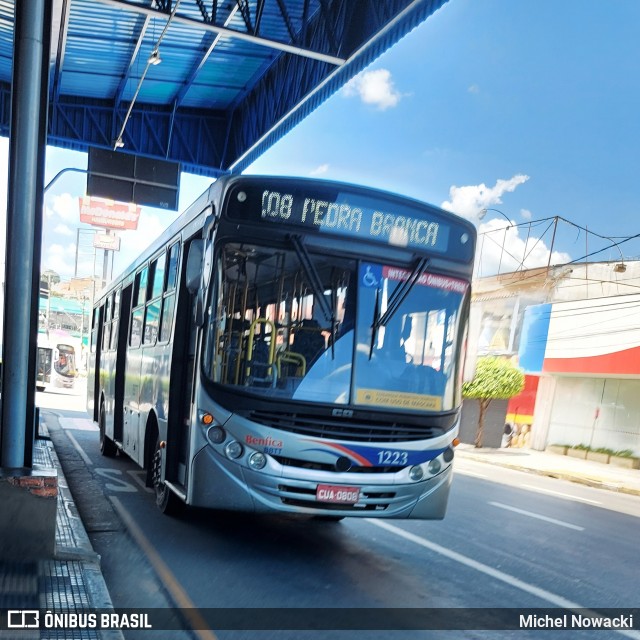 BBTT - Benfica Barueri Transporte e Turismo 1223 na cidade de Itapevi, São Paulo, Brasil, por Michel Nowacki. Número da foto: #8769929.
