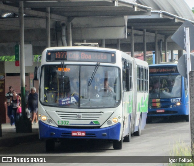 Cidade Alta Transportes 1.302 na cidade de Paulista, Pernambuco, Brasil, por Igor Felipe. ID da foto: 8770694.