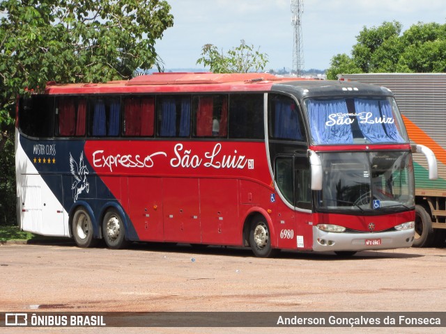 Expresso São Luiz 6940 na cidade de Rondonópolis, Mato Grosso, Brasil, por Anderson Gonçalves da Fonseca. ID da foto: 8768749.