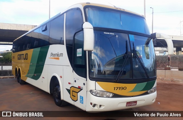 Empresa Gontijo de Transportes 17190 na cidade de Belo Horizonte, Minas Gerais, Brasil, por Vicente de Paulo Alves. ID da foto: 8770958.