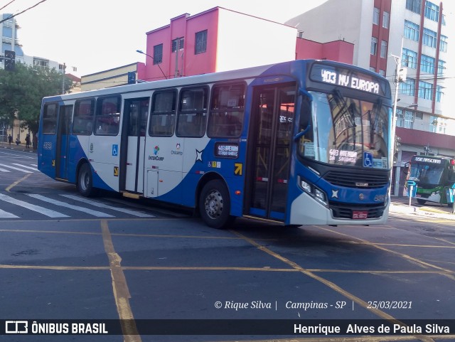 Onicamp Transporte Coletivo 4929 na cidade de Campinas, São Paulo, Brasil, por Henrique Alves de Paula Silva. Número da foto: #8771611.