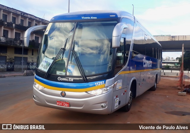 Viação Cometa 11201 na cidade de Belo Horizonte, Minas Gerais, Brasil, por Vicente de Paulo Alves. ID da foto: 8770947.