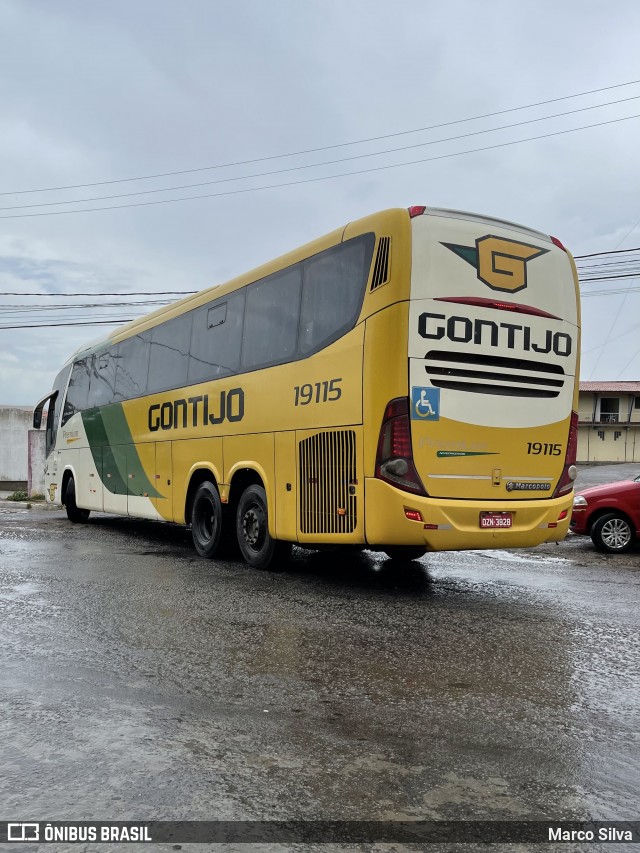 Empresa Gontijo de Transportes 19115 na cidade de Nova Cruz, Rio Grande do Norte, Brasil, por Marco Silva. Número da foto: #8771185.