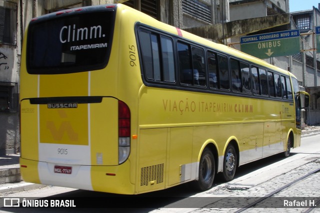 Viação Itapemirim 9015 na cidade de Rio de Janeiro, Rio de Janeiro, Brasil, por Rafael H.. ID da foto: 8772769.