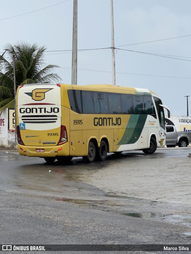 Empresa Gontijo de Transportes 19115 na cidade de Nova Cruz, Rio Grande do Norte, Brasil, por Marco Silva. Número da foto: #8771196.