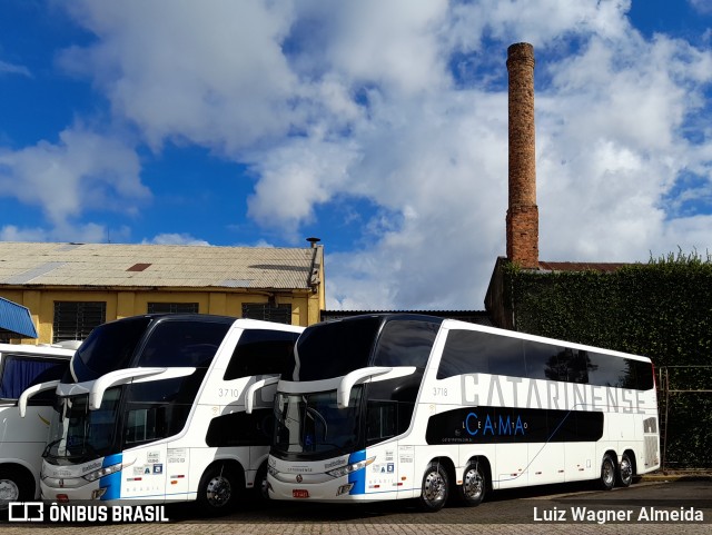 Auto Viação Catarinense 3718 na cidade de Porto Alegre, Rio Grande do Sul, Brasil, por Luiz Wagner Almeida. Número da foto: #8772884.