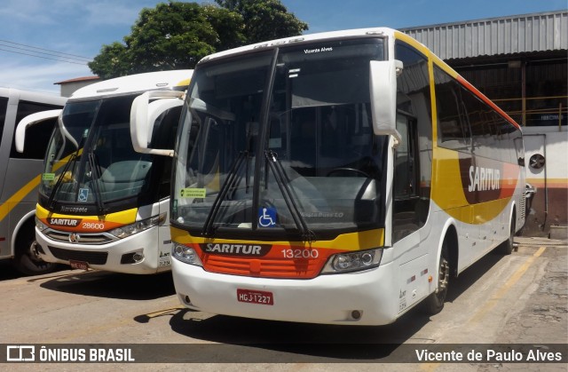Saritur - Santa Rita Transporte Urbano e Rodoviário 13200 na cidade de Belo Horizonte, Minas Gerais, Brasil, por Vicente de Paulo Alves. Número da foto: #8772699.