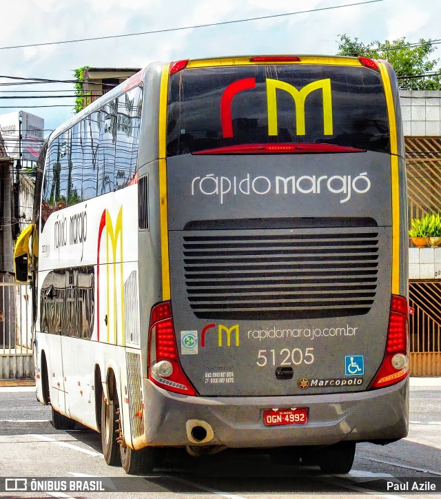 Rápido Marajó 51205 na cidade de Belém, Pará, Brasil, por Paul Azile. ID da foto: 8771792.