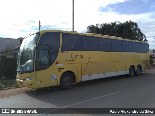 Viação Itapemirim 8869 na cidade de Padre Bernardo, Goiás, Brasil, por Paulo Alexandre da Silva. ID da foto: 8772864.