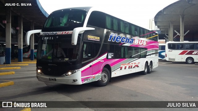 Flecha Bus 8864 na cidade de Porto Alegre, Rio Grande do Sul, Brasil, por JULIO SILVA. Número da foto: #8700380.