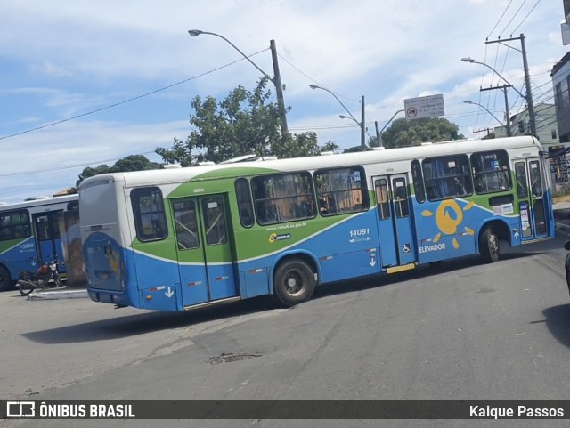 Serramar Transporte Coletivo 14091 na cidade de Serra, Espírito Santo, Brasil, por Kaique Passos. Número da foto: #8702113.