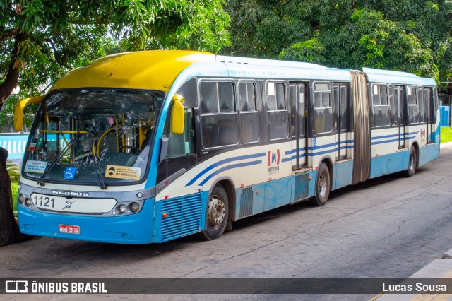 Metrobus 1121 na cidade de Goiânia, Goiás, Brasil, por Lucas Sousa. ID da foto: 8774916.