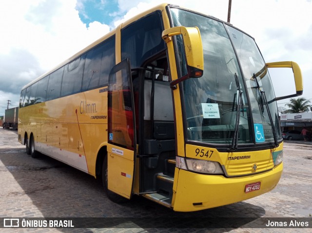 Viação Itapemirim 9547 na cidade de Goiana, Pernambuco, Brasil, por Jonas Alves. Número da foto: #8775373.