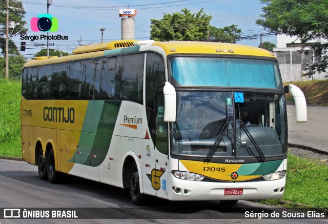 Empresa Gontijo de Transportes 17045 na cidade de Campinas, São Paulo, Brasil, por Sérgio de Sousa Elias. ID da foto: 8777910.