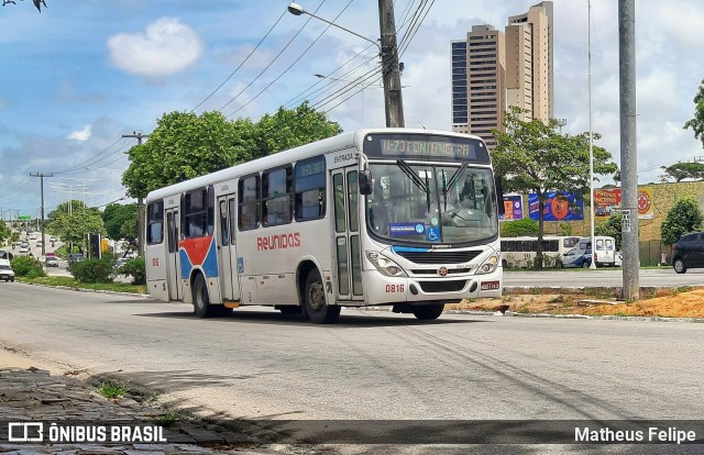 Reunidas Transportes Urbanos 0816 na cidade de Natal, Rio Grande do Norte, Brasil, por Matheus Felipe. Número da foto: #8776407.