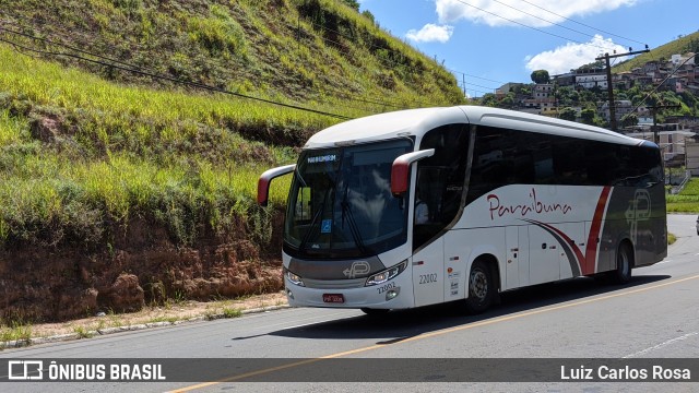 Paraibuna Transportes 22002 na cidade de Juiz de Fora, Minas Gerais, Brasil, por Luiz Carlos Rosa. ID da foto: 8776882.