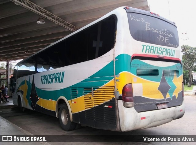 Viação Transpiauí 506 na cidade de Planaltina, Distrito Federal, Brasil, por Vicente de Paulo Alves. ID da foto: 8775625.