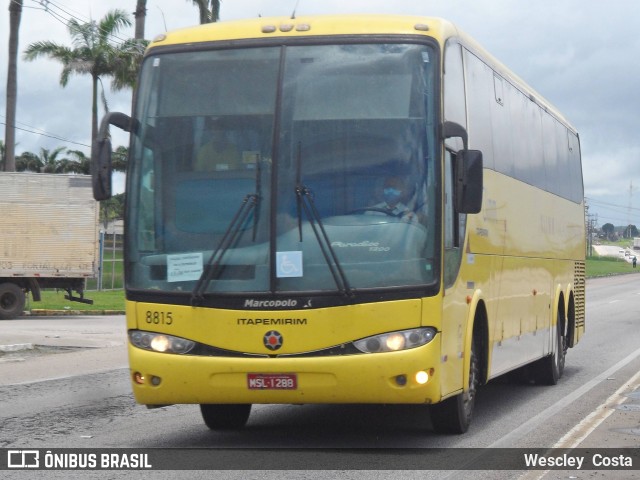 Viação Itapemirim 8815 na cidade de Itaitinga, Ceará, Brasil, por Wescley  Costa. Número da foto: #8777214.