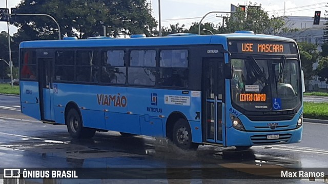 Empresa de Transporte Coletivo Viamão 8342 na cidade de Viamão, Rio Grande do Sul, Brasil, por Max Ramos. ID da foto: 8776699.