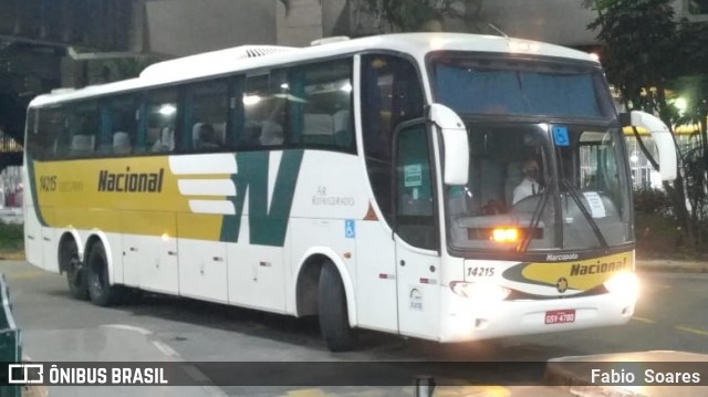 Viação Nacional 14215 na cidade de São Paulo, São Paulo, Brasil, por Fabio  Soares. Número da foto: #8775689.