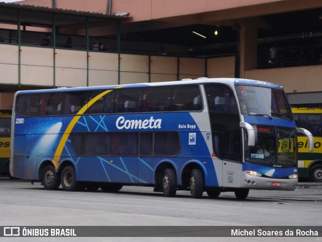 Viação Cometa 2301 na cidade de Rio de Janeiro, Rio de Janeiro, Brasil, por Michel Soares da Rocha. ID da foto: 8778185.