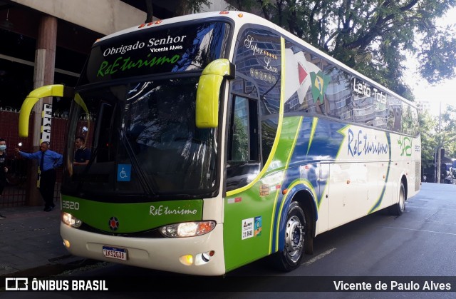 R&E Turismo 3520 na cidade de Belo Horizonte, Minas Gerais, Brasil, por Vicente de Paulo Alves. ID da foto: 8775662.