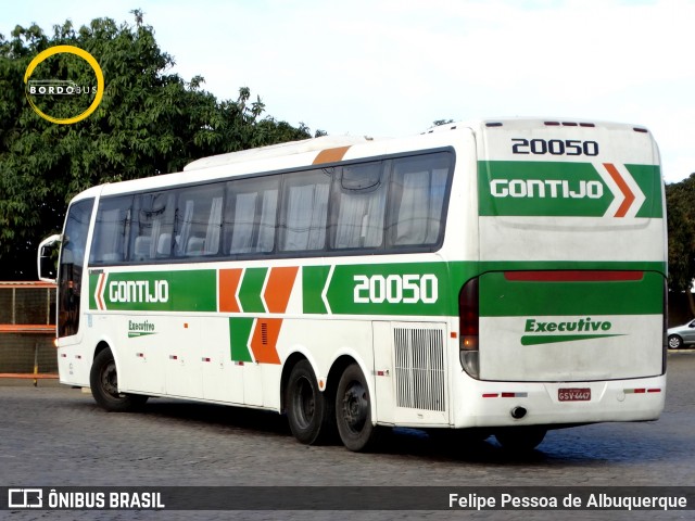 Empresa Gontijo de Transportes 20050 na cidade de Vitória da Conquista, Bahia, Brasil, por Felipe Pessoa de Albuquerque. ID da foto: 8776657.