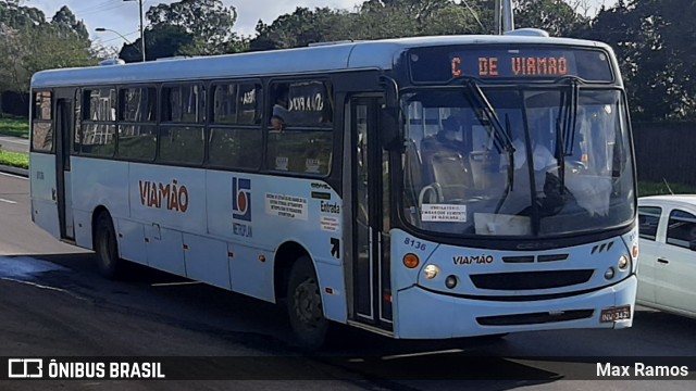 Empresa de Transporte Coletivo Viamão 8136 na cidade de Viamão, Rio Grande do Sul, Brasil, por Max Ramos. ID da foto: 8776848.