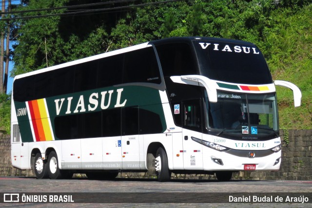 Viasul - Auto Viação Venâncio Aires 15000 na cidade de Joinville, Santa Catarina, Brasil, por Daniel Budal de Araújo. ID da foto: 8704628.