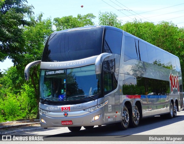 Auto Viação 1001 RJ 108.689 na cidade de Duque de Caxias, Rio de Janeiro, Brasil, por Richard Wagner. ID da foto: 8704727.